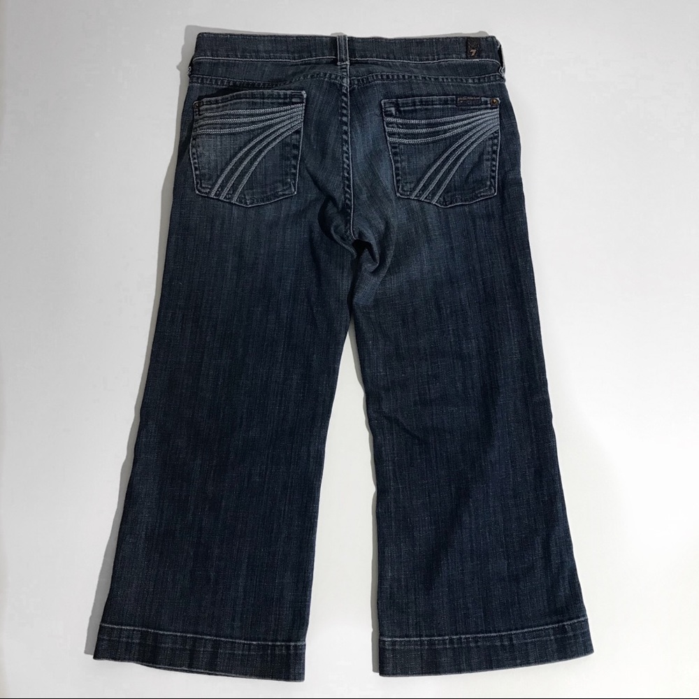 7 For All Mankind Dojo Cropped Jeans Size 29
